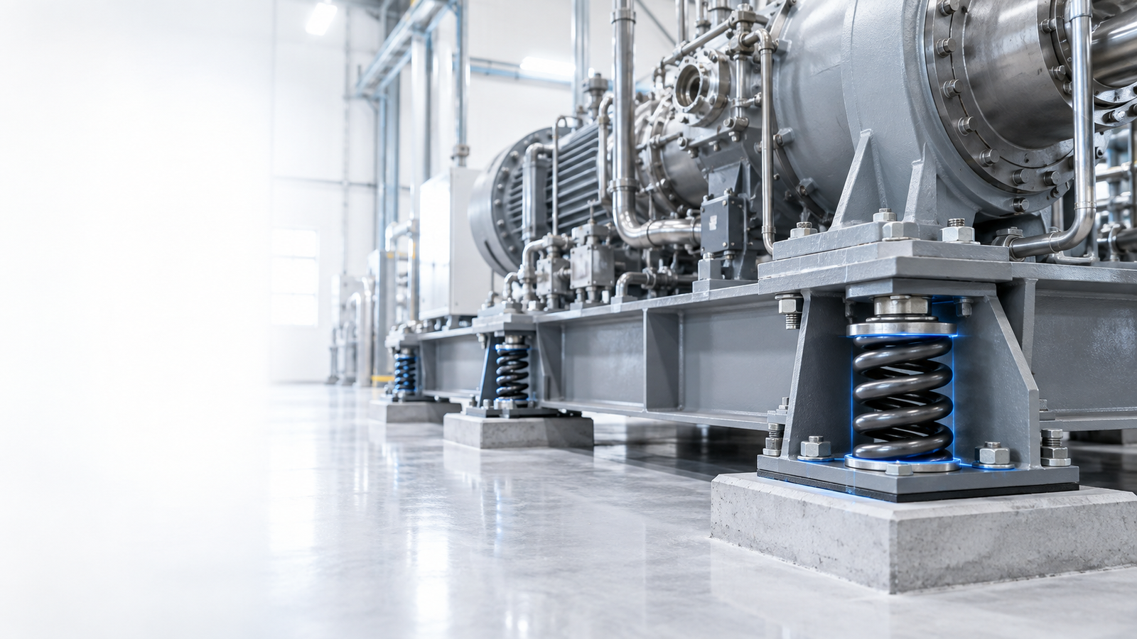 Spring-based vibration-control applications